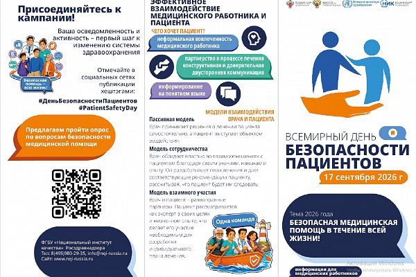 Всемирный день безопасности пациентов 2026